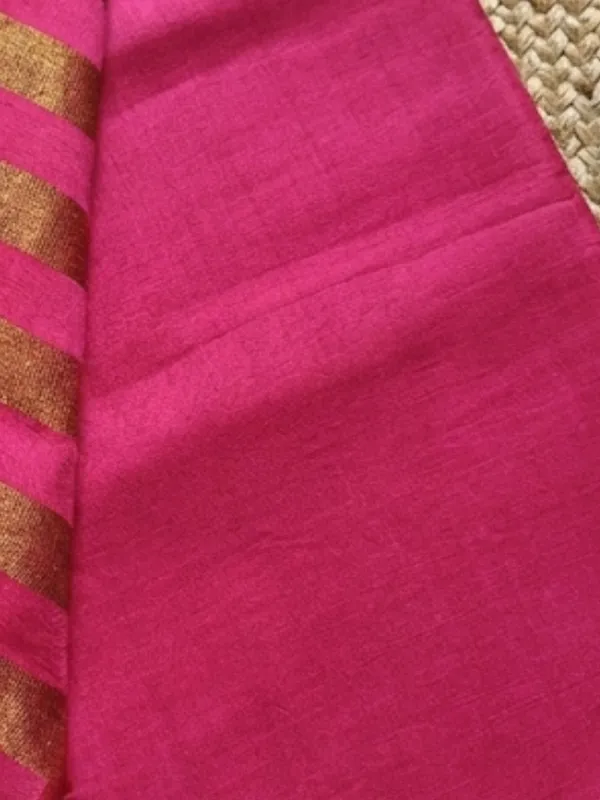 Zariya_Pure_Handloom_Cotton_Saree_Hot_Pink