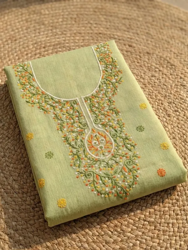 Roopika_Kota_Cotton_Suit_Material_(T+D)_Pista_Green