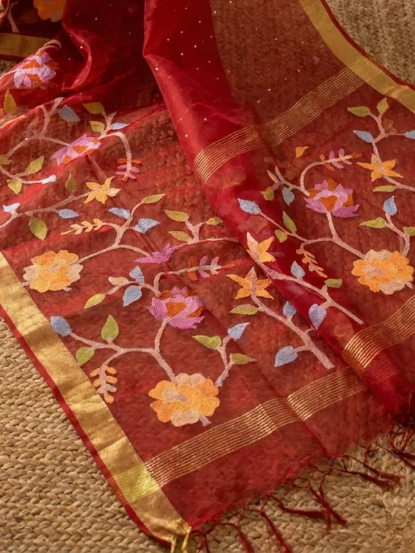 Samaira_Pure_Silk_Linen_Handloom_Saree_Sea_Green