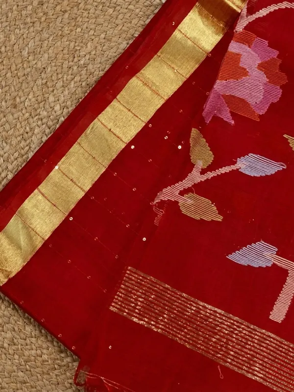 Samaira_Pure_Silk_Linen_Handloom_Saree_Sea_Green