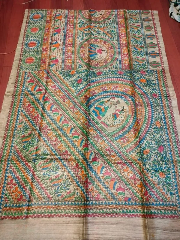 Rangira_Silkmark_Ghicha_Tussar_Silk_Saree_Sandy_Beige