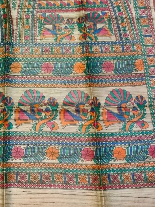 Rangira_Silkmark_Ghicha_Tussar_Silk_Saree_Ecru_Beige