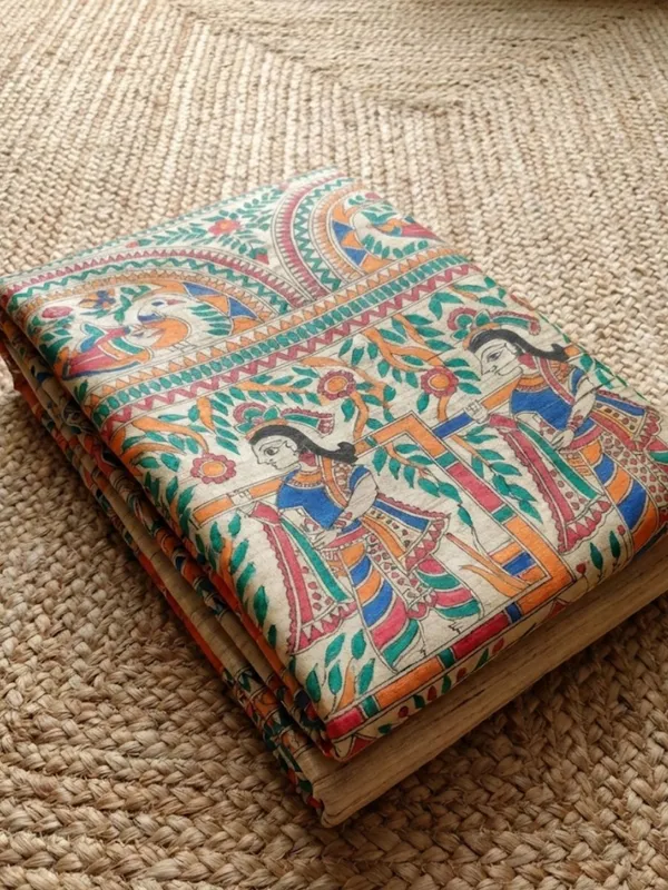 Rangira_Silkmark_Ghicha_Tussar_Silk_Saree_Fawn_Beige