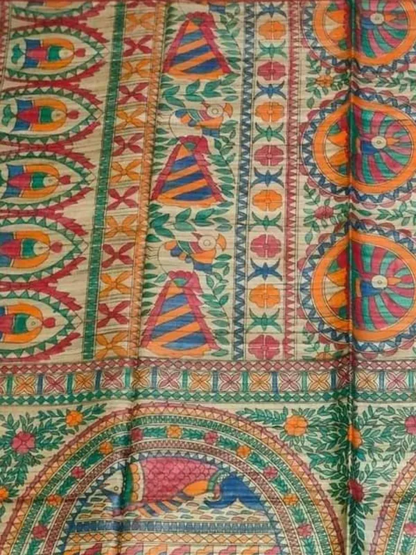 Rangira_Silkmark_Ghicha_Tussar_Silk_Saree_Tan_Beige