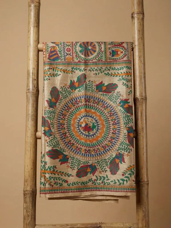 Rangira_Silkmark_Ghicha_Tussar_Silk_Saree_Creamy_Beige