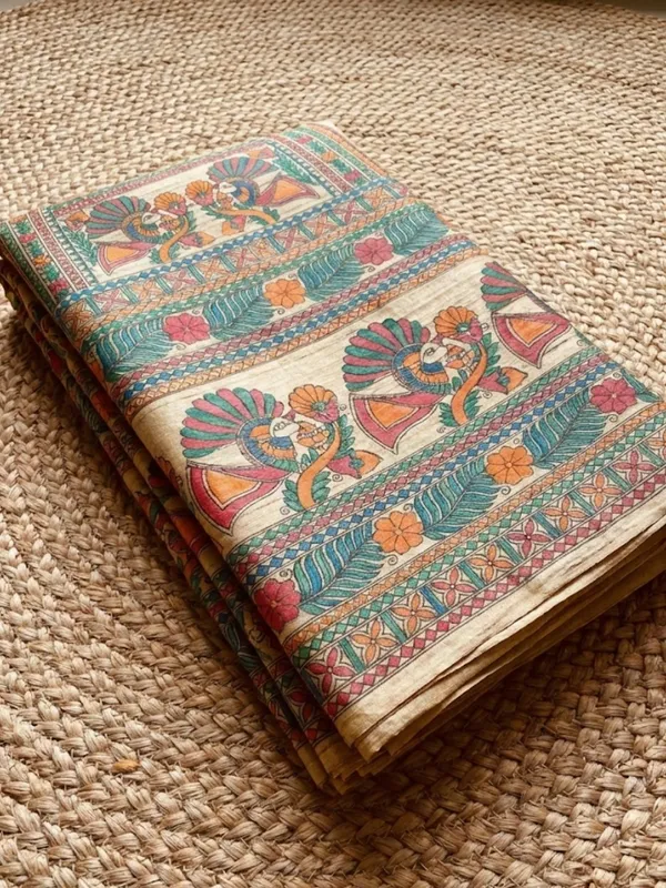 Rangira_Silkmark_Ghicha_Tussar_Silk_Saree_Nude_Beige
