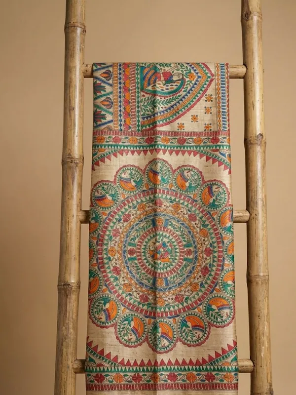 Rangira_Silkmark_Ghicha_Tussar_Silk_Saree_Taupe_Beige