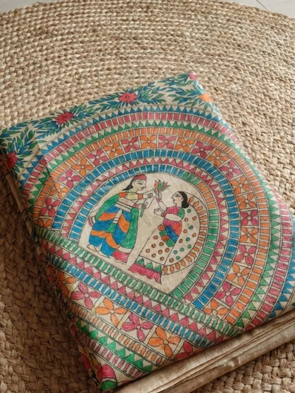 Rangira_Silkmark_Ghicha_Tussar_Silk_Saree_Camel_Beige