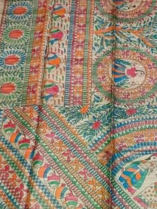 Rangira_Silkmark_Ghicha_Tussar_Silk_Saree_Camel_Beige