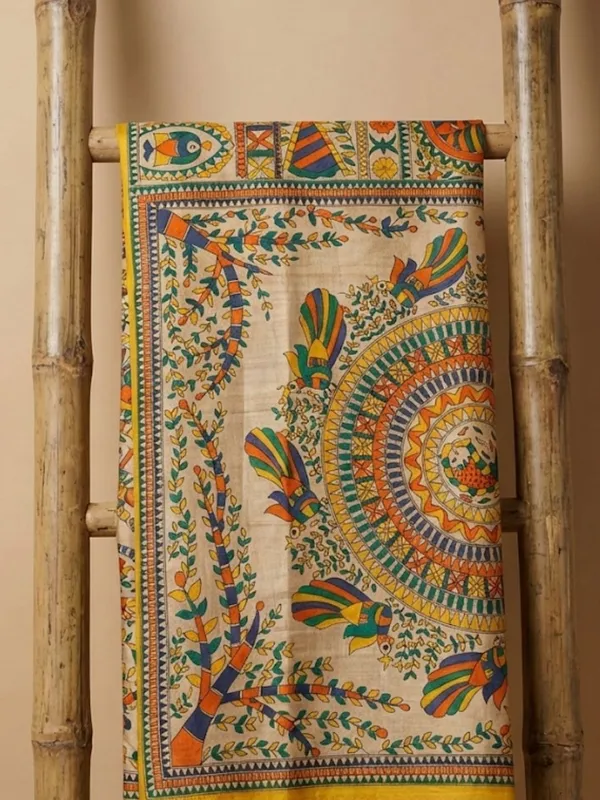 Rangira_Silkmark_Ghicha_Tussar_Silk_Saree_Warm_Beige