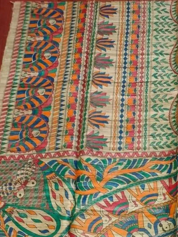 Rangira_Silkmark_Ghicha_Tussar_Silk_Saree_Stone_Beige