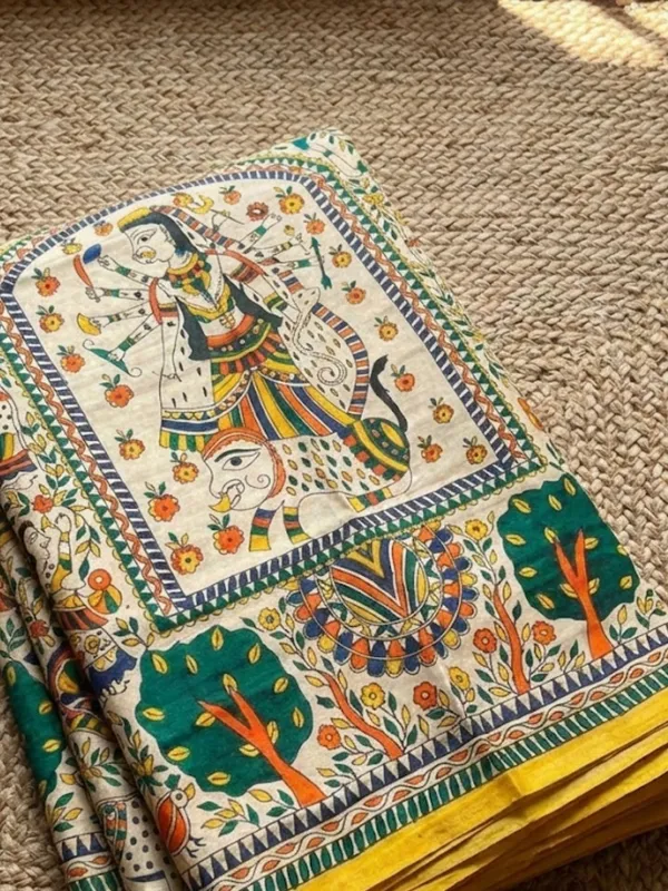 Rangira_Silkmark_Ghicha_Tussar_Silk_Saree_Ivory_Beige