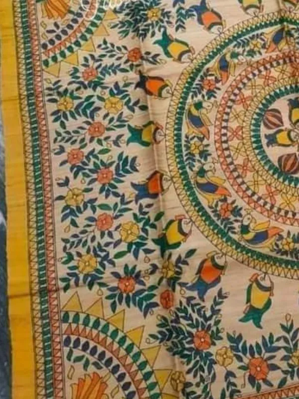 Rangira_Silkmark_Ghicha_Tussar_Silk_Saree_Flax_Beige