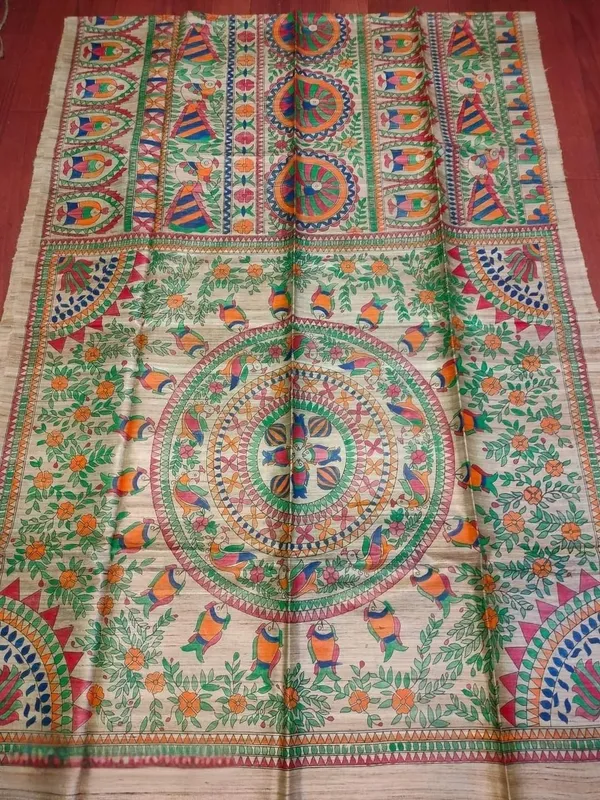 Rangira_Silkmark_Ghicha_Tussar_Silk_Saree_Wheat_Beige