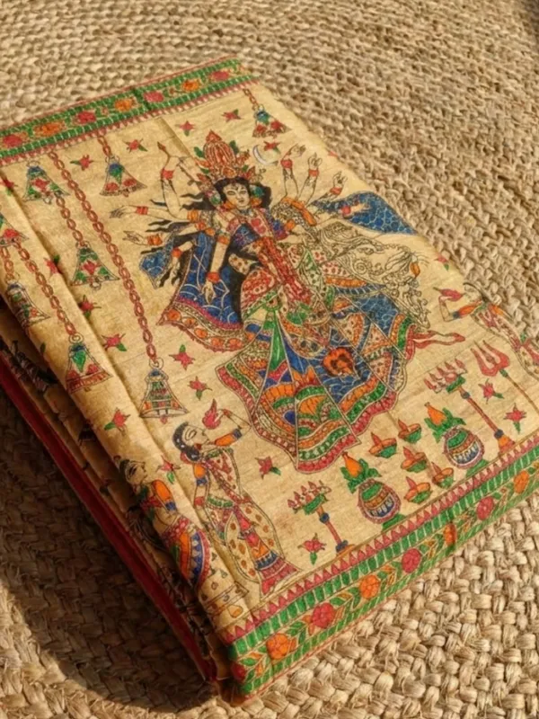 Rangira_Silkmark_Ghicha_Tussar_Silk_Saree_Pearl_Beige