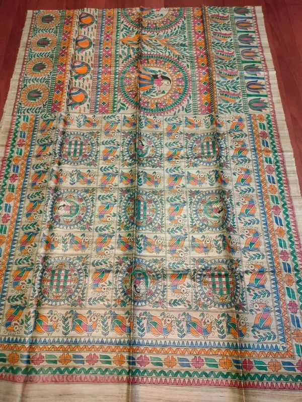 Rangira_Silkmark_Ghicha_Tussar_Silk_Saree_Elegant_Beige