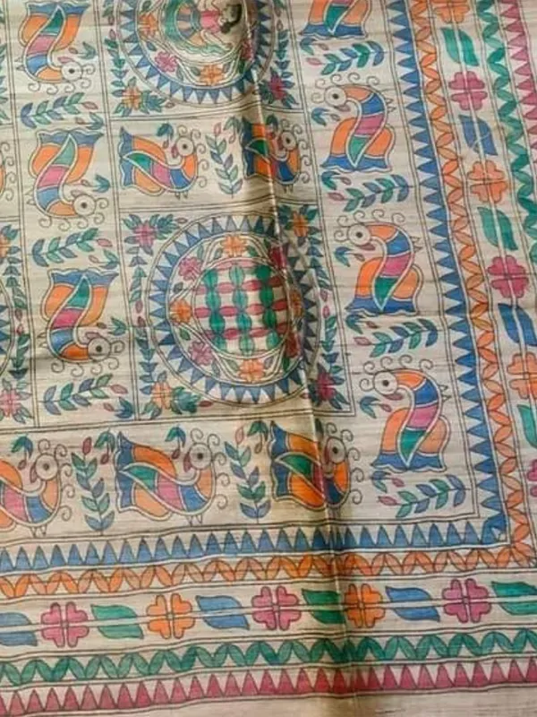 Rangira_Silkmark_Ghicha_Tussar_Silk_Saree_Vanilla_Beige