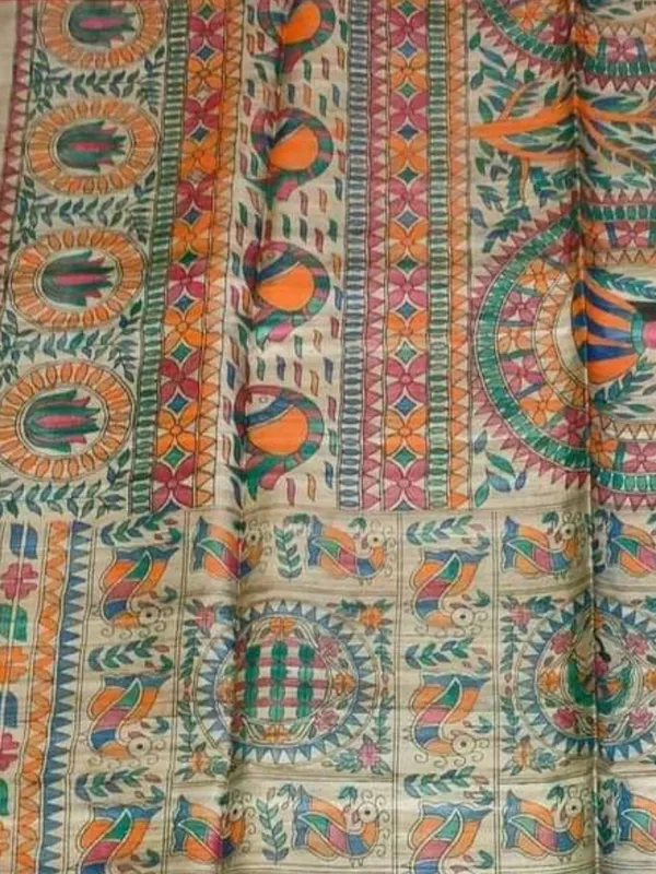 Rangira_Silkmark_Ghicha_Tussar_Silk_Saree_Vanilla_Beige