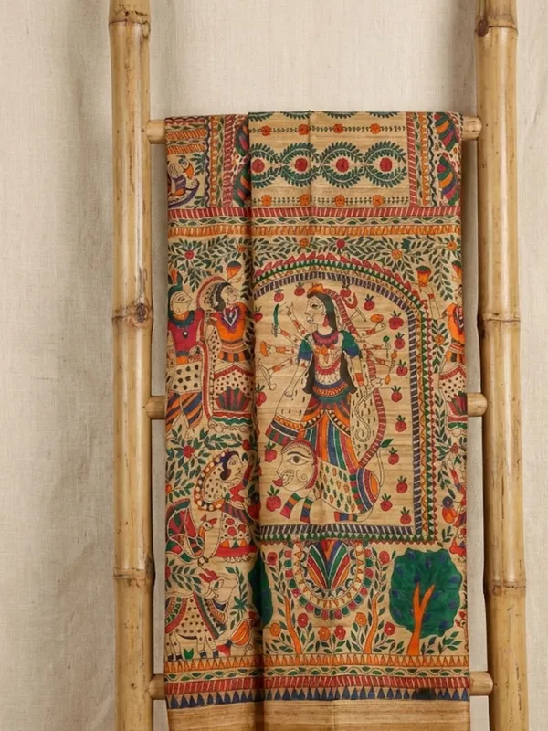 Rangira_Silkmark_Ghicha_Tussar_Silk_Saree_Chalky_Beige