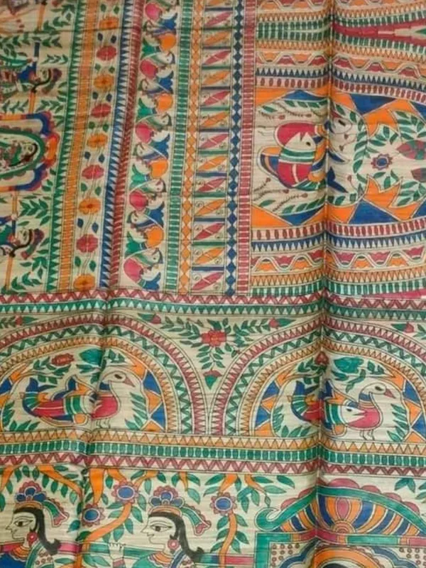 Rangira_Silkmark_Ghicha_Tussar_Silk_Saree_Khaki_Beige