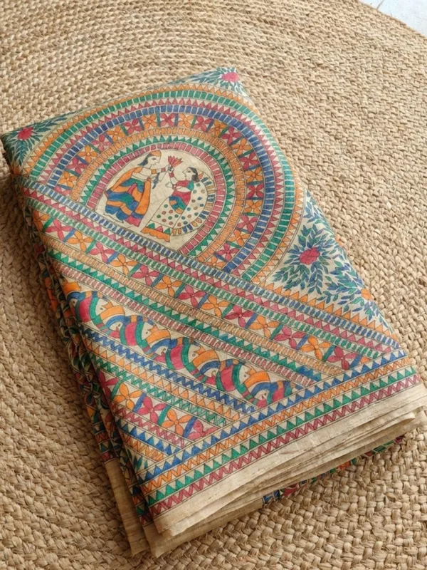Rangira_Silkmark_Ghicha_Tussar_Silk_Saree_Earthy_Beige