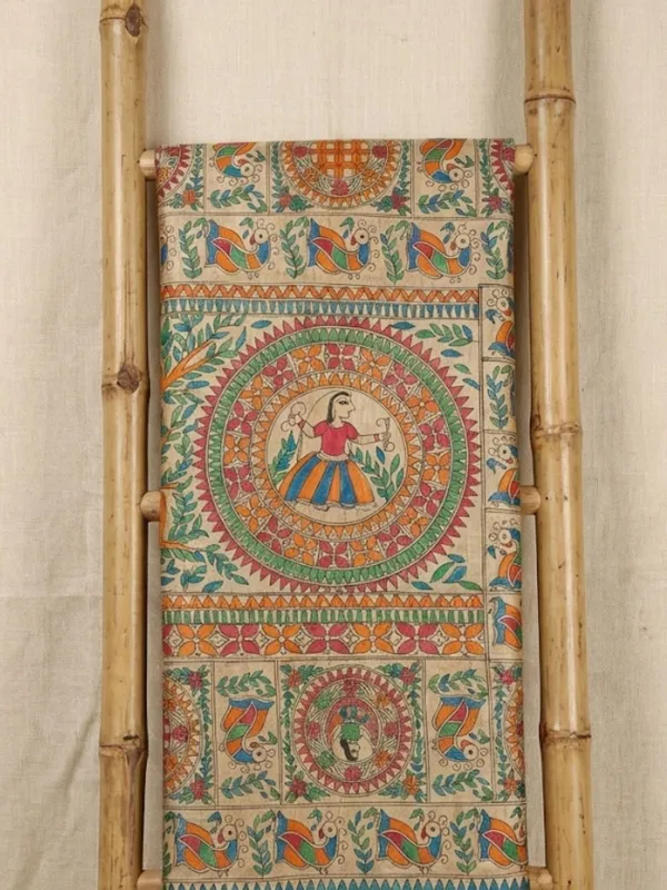 Rangira_Silkmark_Ghicha_Tussar_Silk_Saree_Woody_Beige