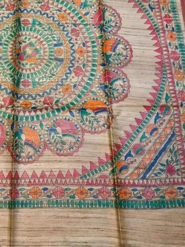 Rangira_Silkmark_Ghicha_Tussar_Silk_Saree_Rustic_Beige