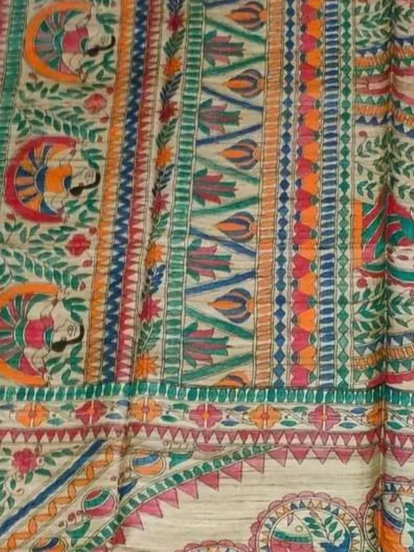 Rangira_Silkmark_Ghicha_Tussar_Silk_Saree_Rustic_Beige