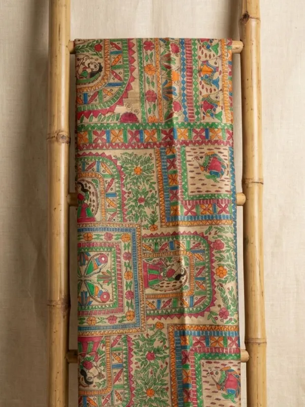 Rangira_Silkmark_Ghicha_Tussar_Silk_Saree_Parch_Beige