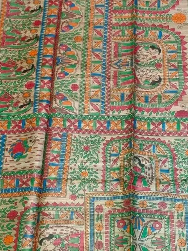 Rangira_Silkmark_Ghicha_Tussar_Silk_Saree_Parch_Beige