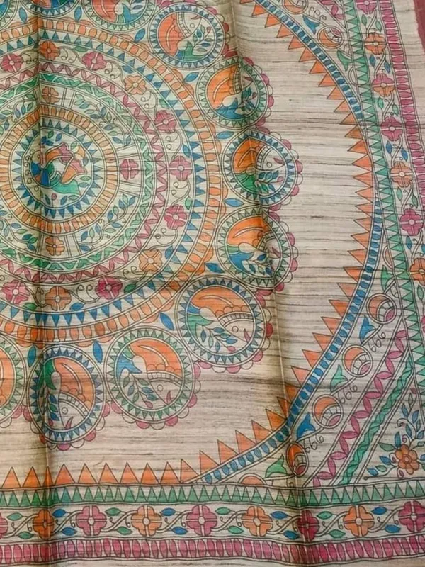 Rangira_Silkmark_Ghicha_Tussar_Silk_Saree_Organic_Beige