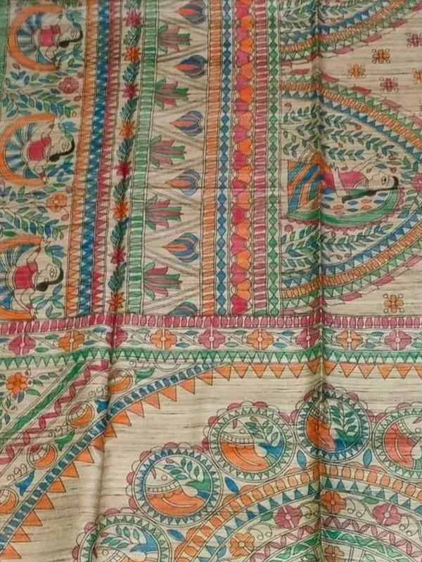 Rangira_Silkmark_Ghicha_Tussar_Silk_Saree_Organic_Beige