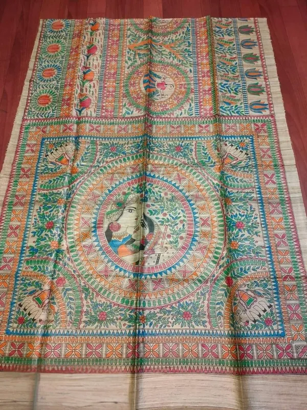 Rangira_Silkmark_Ghicha_Tussar_Silk_Saree_Organic_Beige