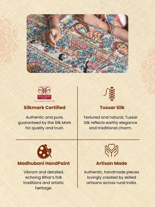Rangira_Silkmark_Ghicha_Tussar_Silk_Saree_Serene_Beige