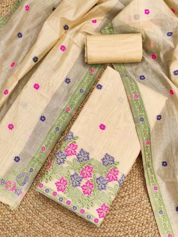 Rooprekha_Jamdani_Cotton_Suit__(T+B+D)_Off_White