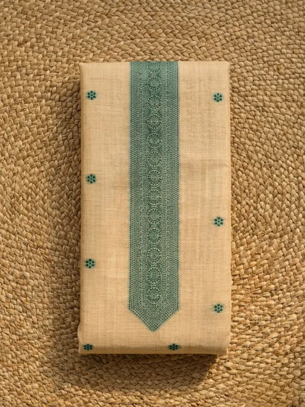 Rooprekha_Cotton_Jamdani_Suit_(T+B+D)_Beige