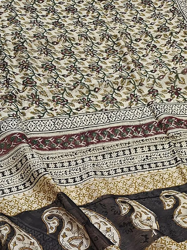 Kalamkari_Suvidha_Chanderi_Silk_Saree_Soft_Beige