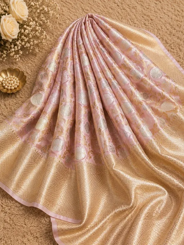 Aviora_Jaal_Mashru_Katan_Silk_Saree_Light_Pink