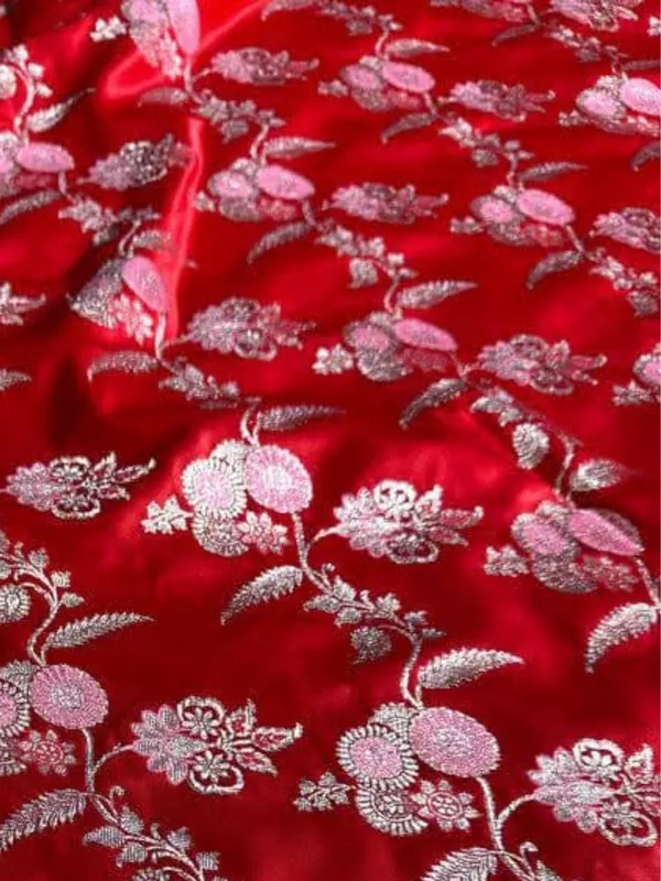 Tanaavya_Mina_Mashru_Katan_Silk_Saree_Dark_Red