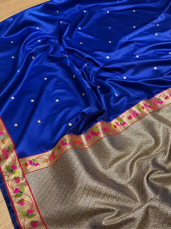 Tanaavya_Mina_Mashru_Katan_Silk_Saree_Royal_Blue