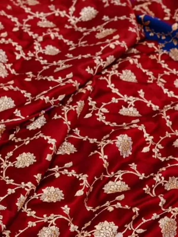 Roop_Vaibhav_Mashru_Katan_Silk_Saree_Dark_Red