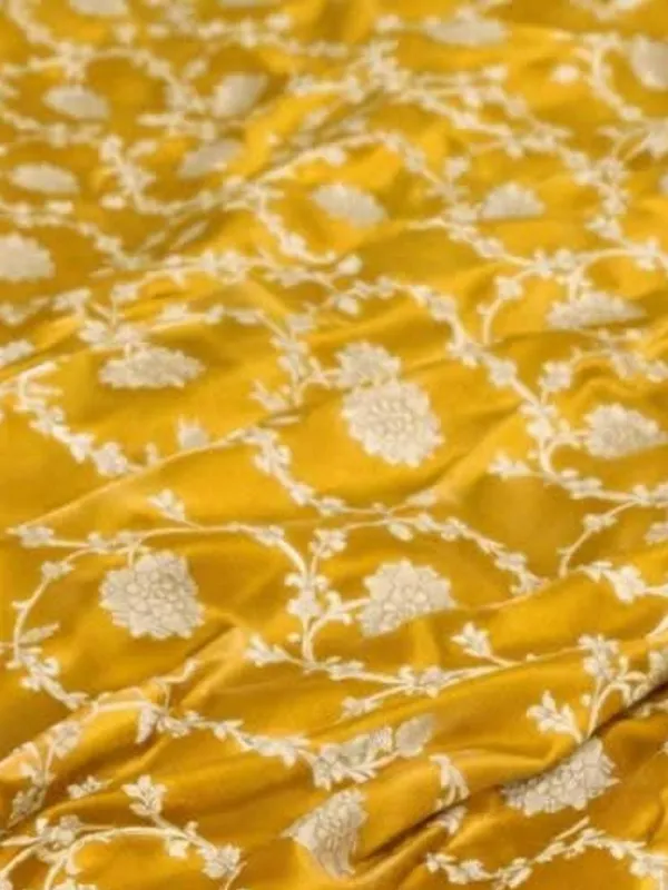 Roop_Vaibhav_Mashru_Katan_Silk_Saree_Mustard_Yellow