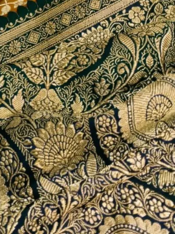 Roop_Vaibhav_Mashru_Katan_Silk_Saree_Mustard_Yellow