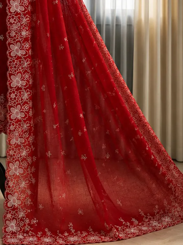 Sutrika_Kota_Doria_Cutwork_Suits_(T+B+D)_Red
