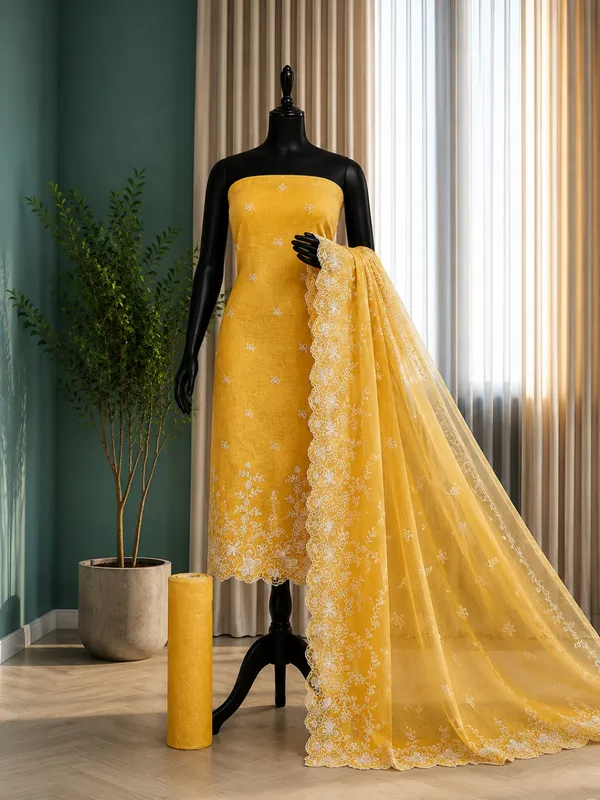 Sutrika_Kota_Doria_Cutwork_Suits_(T+B+D)_Yellow
