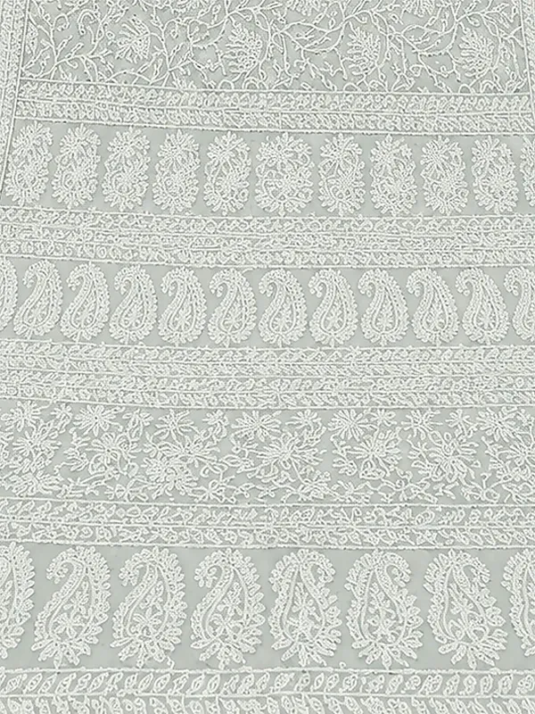 Ruhaani_Georgette_Chikankari_Saree_Light_Gray