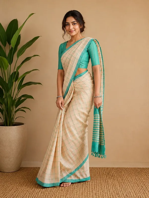 Vasudha_Khadi_Cotton_Handloom_Saree_Warm_Beige