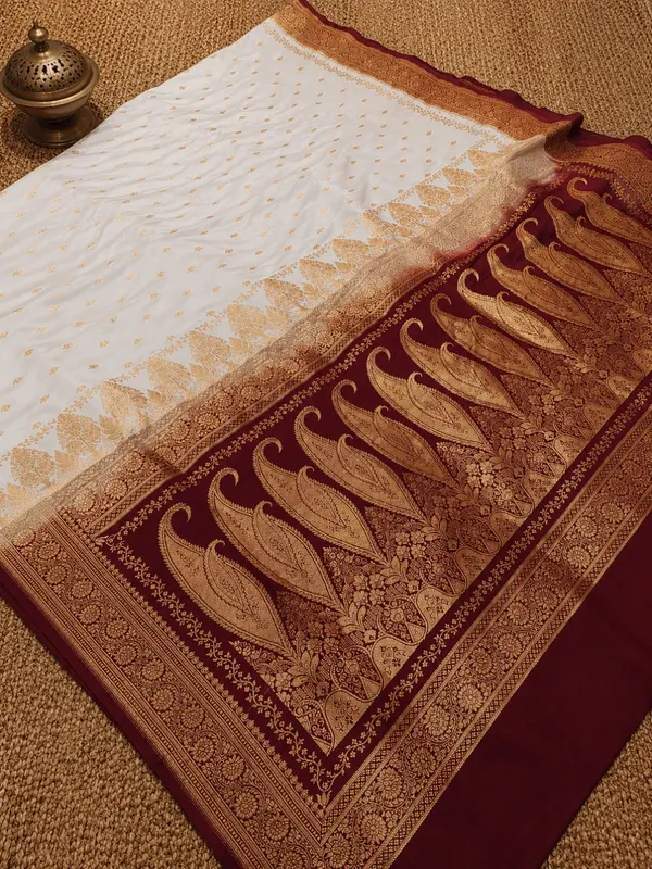 Madhubala_Mashru_Silk_Brocade_Saree_Ivory_White