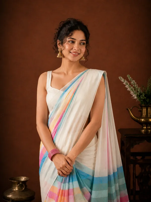 Niharika_Pure_Handloom_Gentle_Mul_Cotton_Saree
