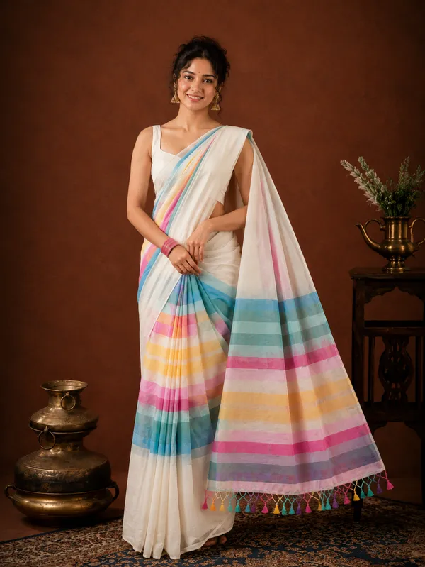 Niharika_Pure_Handloom_Gentle_Mul_Cotton_Saree